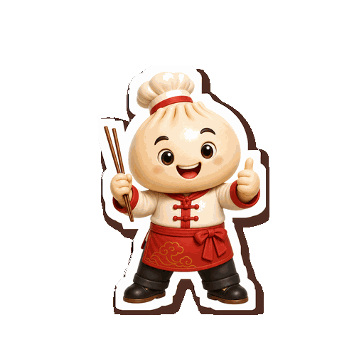 Animated Bao bouncing approval sticker