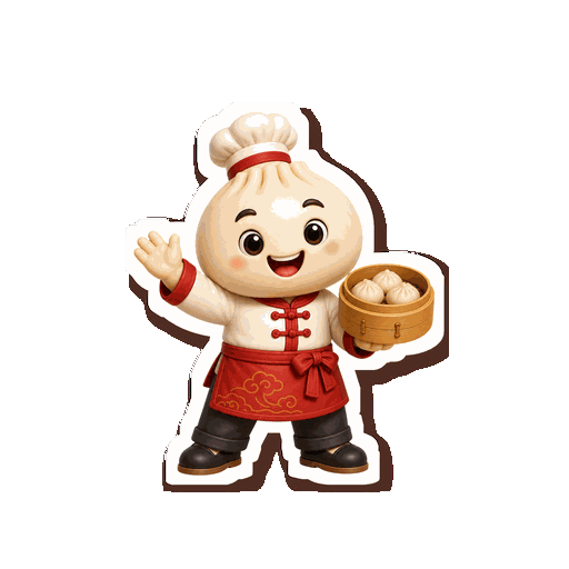 Bao waving GIF