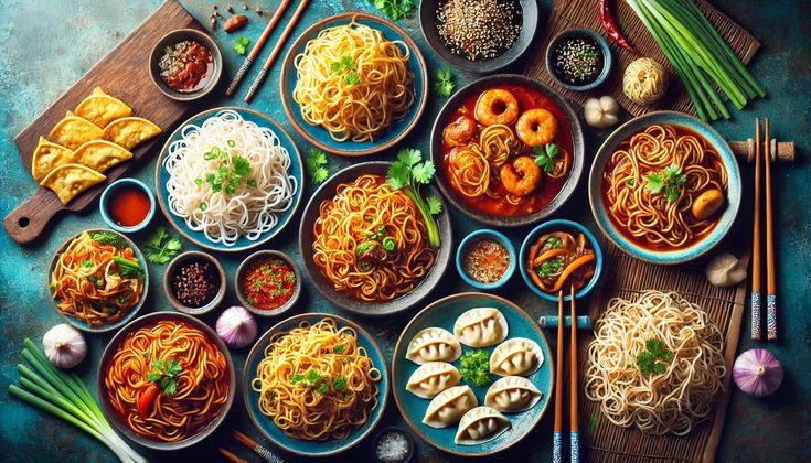 Luban noodle spread