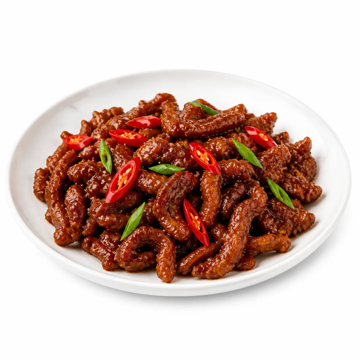 Crispy chilli beef from Luban Workshop